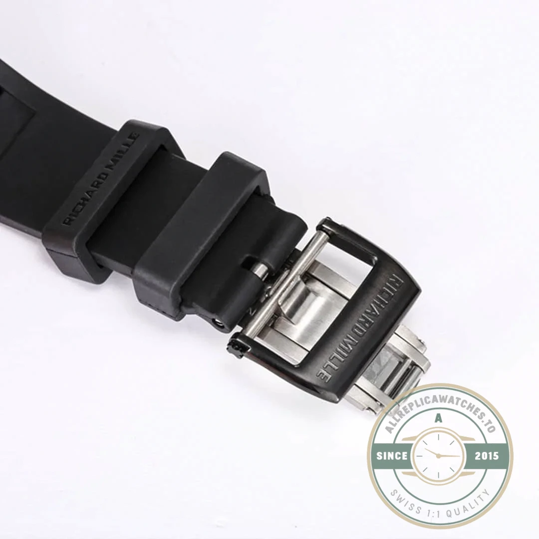 Replica Richard Mille 055 Ntpt Black Strap - Premium Super Clone Watch