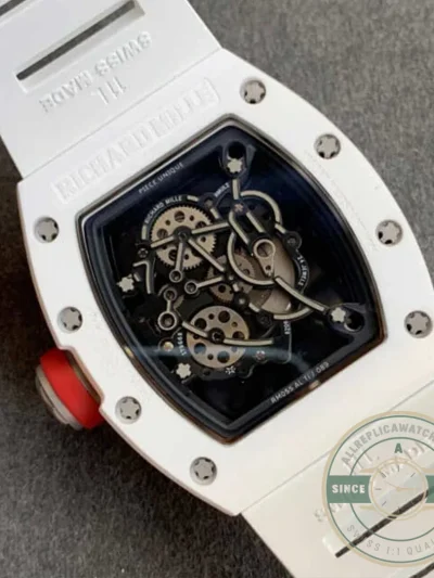 Replica Richard Mille 055 V2 Ceramic Rubber Strap - Luxury Replica Watch