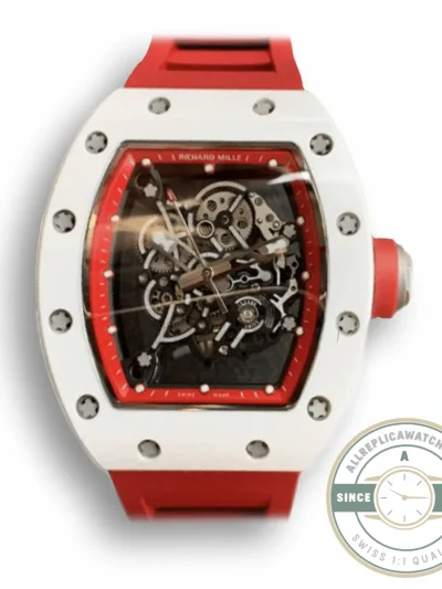 Replica Richard Mille 055 V2 Ceramic Skeleton Dial - Factory Super Clone Watch