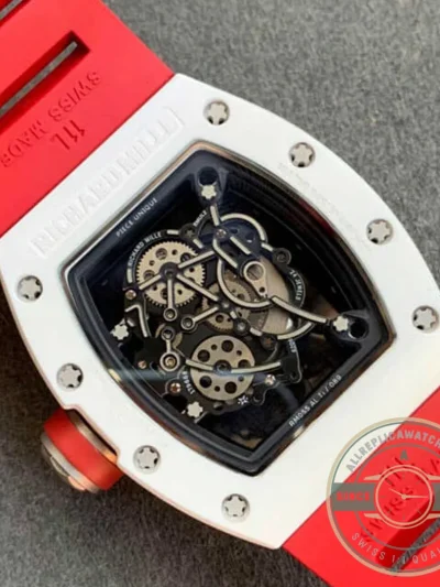 Replica Richard Mille 055 V2 Ceramic Skeleton Dial - High-Grade Replica Watch