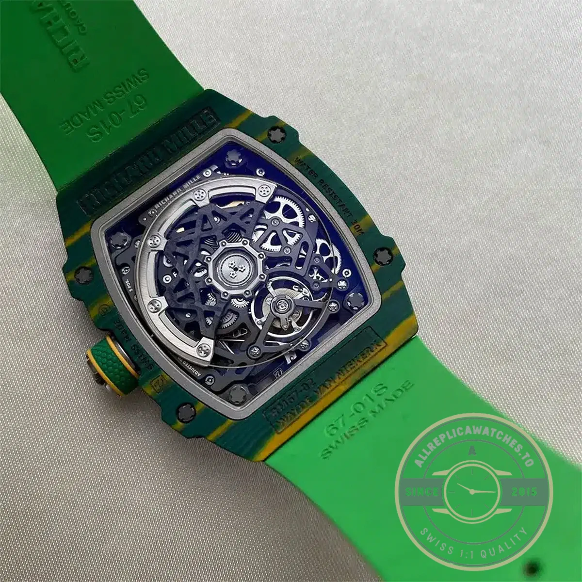 Replica Richard Mille 067-02 Wayde Van Niekerk - Swiss Movement Replica Watch