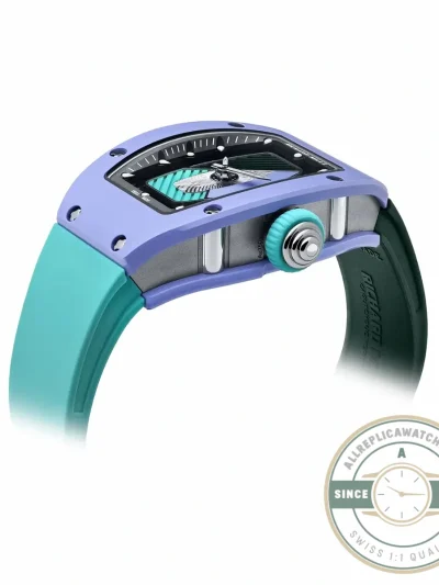Replica Richard Mille 07-01 Automatic Coloured Ceramics Pastel Blue Limited Edition - High-Grade Replica Watch