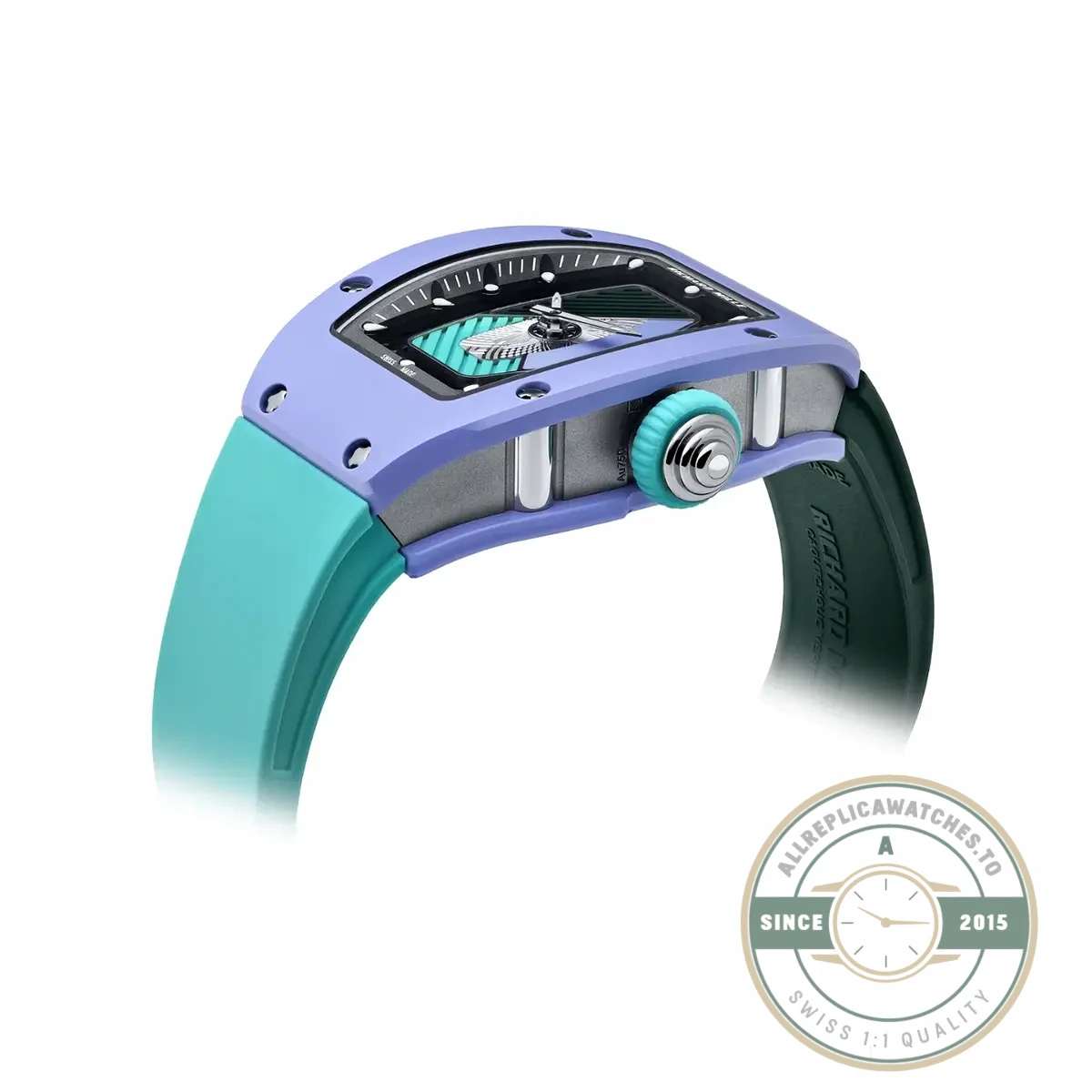 Replica Richard Mille 07-01 Automatic Coloured Ceramics Pastel Blue Limited Edition - High-Grade Replica Watch