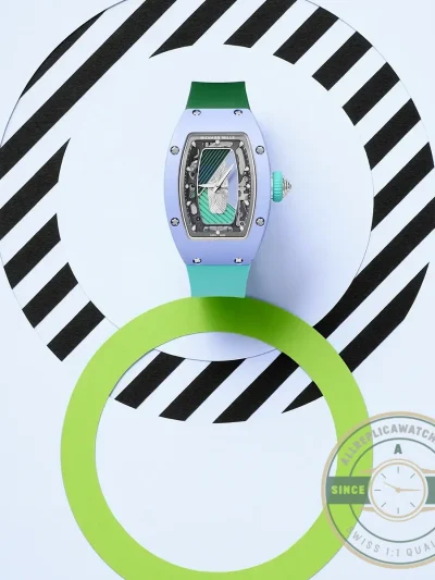 Replica Richard Mille 07-01 Automatic Coloured Ceramics Pastel Blue Limited Edition - Best Quality Replica Watch