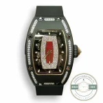 Replica Richard Mille 07-01 Diamond Black Ceramic Red Lip - Swiss-Made Clone Watch