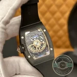 Replica Richard Mille 07-01 Diamond Black Ceramic Red Lip - High-Grade Replica Watch