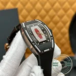 Replica Richard Mille 07-01 Diamond Black Ceramic Red Lip - Factory Super Clone Watch