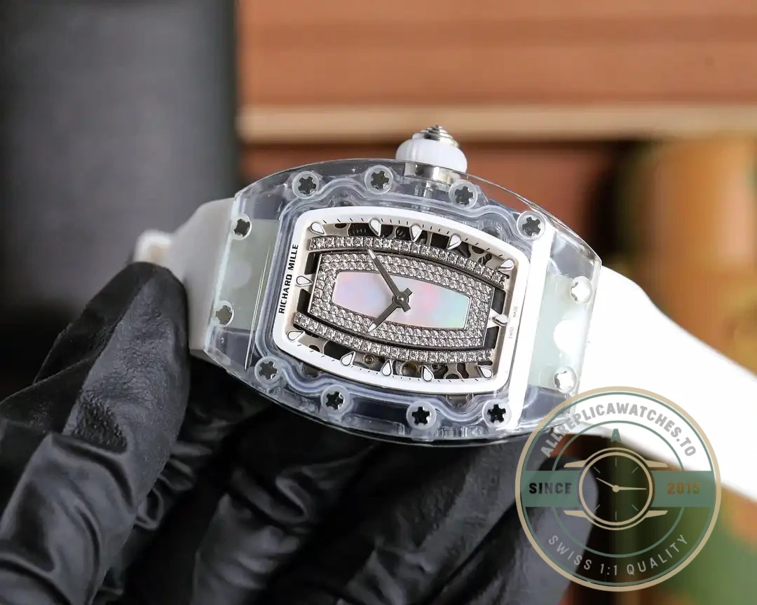 Replica Richard Mille 07-02 Pink Lady Sapphire - Budget Luxury Replica Watch