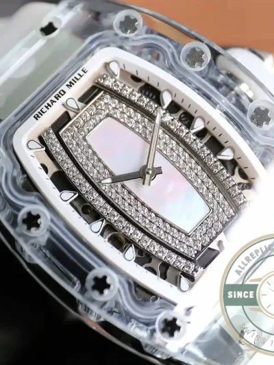 Replica Richard Mille 07-02 Pink Lady Sapphire - Budget Luxury Replica Watch
