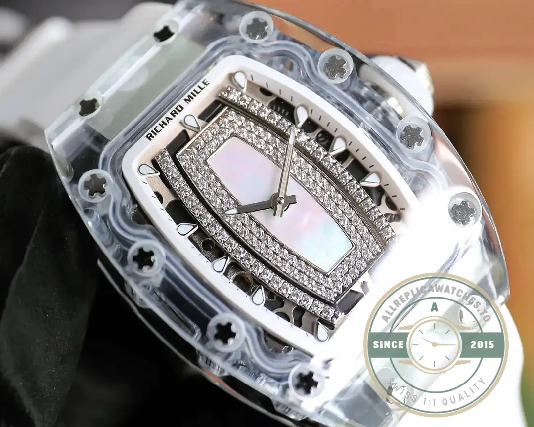 Replica Richard Mille 07-02 Pink Lady Sapphire - Budget Luxury Replica Watch