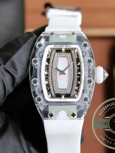 Replica Richard Mille 07-02 Pink Lady Sapphire - 1:1 Swiss Replica Watch