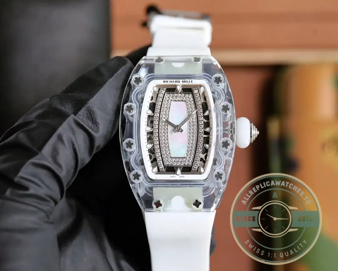Replica Richard Mille 07-02 Pink Lady Sapphire - 1:1 Swiss Replica Watch