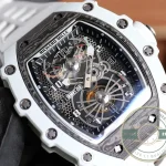 Replica Richard Mille 21-02 V2 White Rubber Strap - Luxury Replica Watch