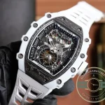 Replica Richard Mille 21-02 V2 White Rubber Strap - Affordable Super Clone Watch