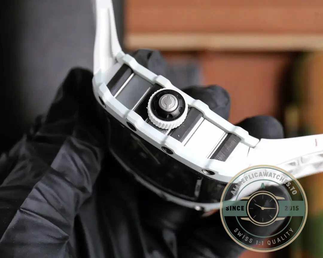 Replica Richard Mille 21-02 V2 White Rubber Strap - Factory Super Clone Watch