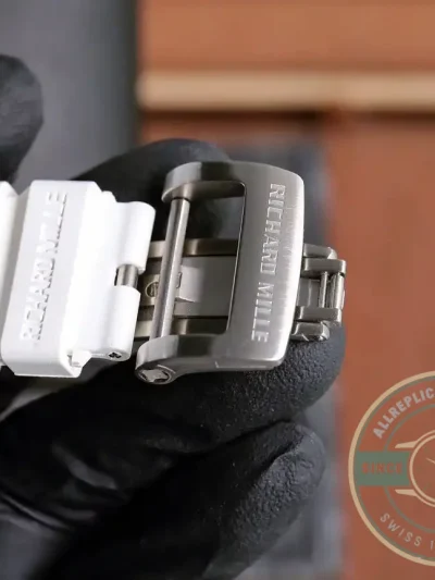 Replica Richard Mille 21-02 V2 White Rubber Strap - Swiss-Made Clone Watch