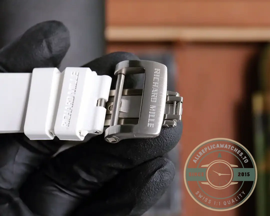 Replica Richard Mille 21-02 V2 White Rubber Strap - Swiss-Made Clone Watch