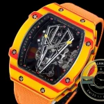 Replica Richard Mille 27-03 Rafael Nadal Tourbillon Orange Strap - 1:1 Swiss Replica Watch
