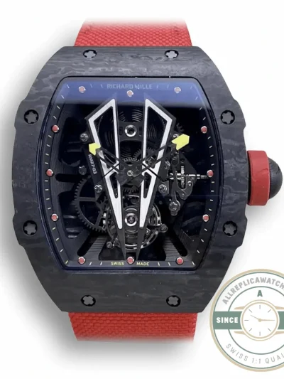 Replica Richard Mille 27-03 Tourbillon Black Carbon Fiber Case - Swiss-Made Clone Watch