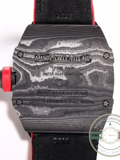 Replica Richard Mille 27-03 Tourbillon Black Carbon Fiber Case - Best Quality Replica Watch