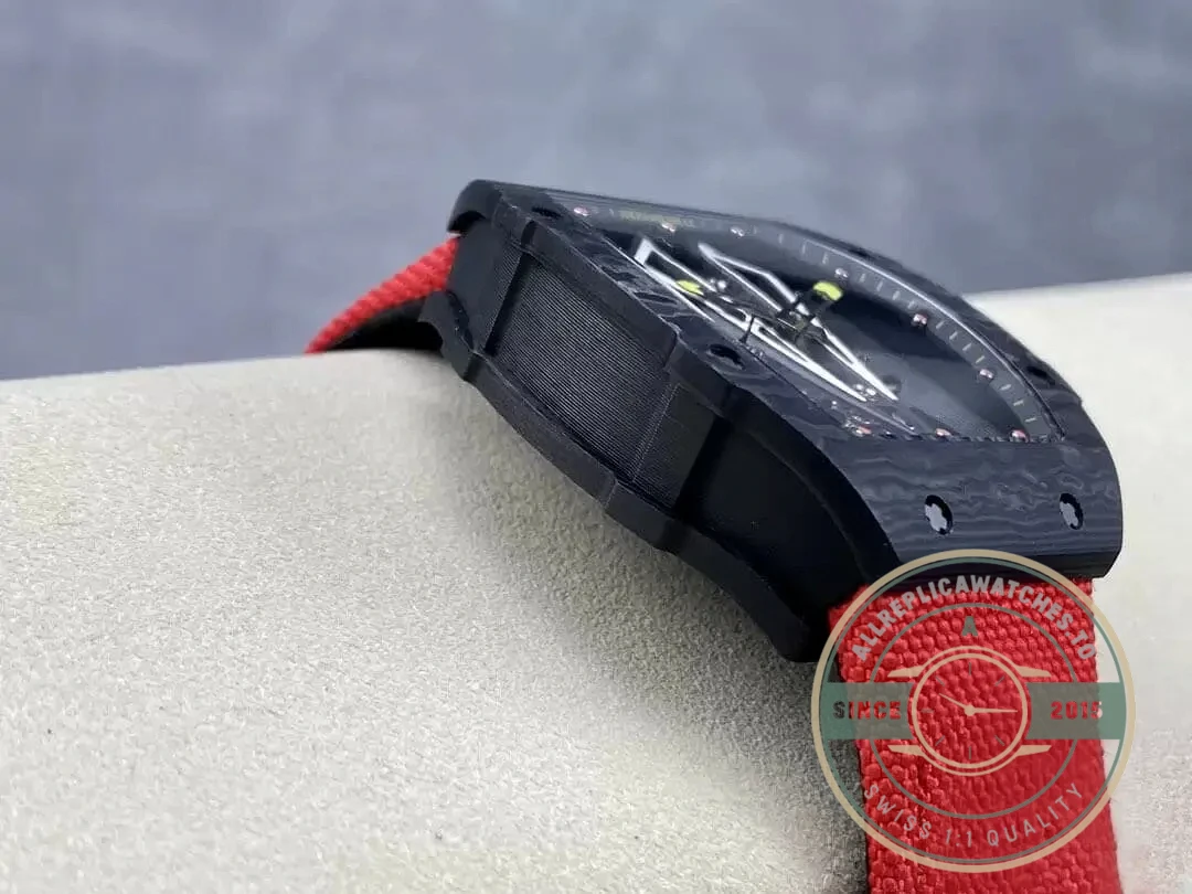 Replica Richard Mille 27-03 Tourbillon Black Carbon Fiber Case - Affordable Luxury Replica Timepiece
