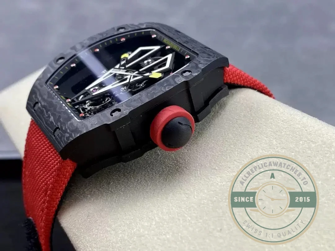 Replica Richard Mille 27-03 Tourbillon Black Carbon Fiber Case - Swiss-Made Clone Watch