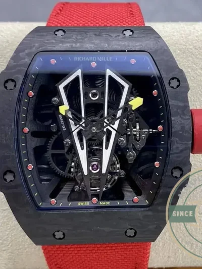 Replica Richard Mille 27-03 Tourbillon Black Carbon Fiber Case - Affordable Luxury Replica Timepiece