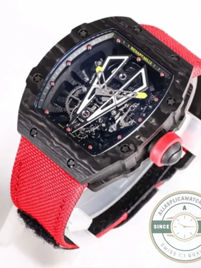 Replica Richard Mille 27-03 Tourbillon Black Carbon Fiber Case - Best Quality Replica Watch