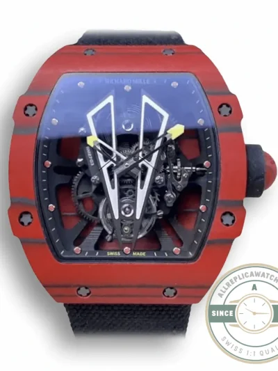 Replica Richard Mille 27-03 Tourbillon Red Carbon Fiber Case - 1:1 Swiss Replica Watch