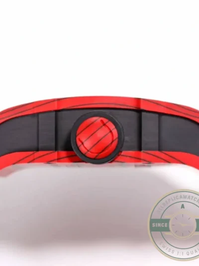 Replica Richard Mille 27-03 Tourbillon Red Carbon Fiber Case - Factory Super Clone Watch