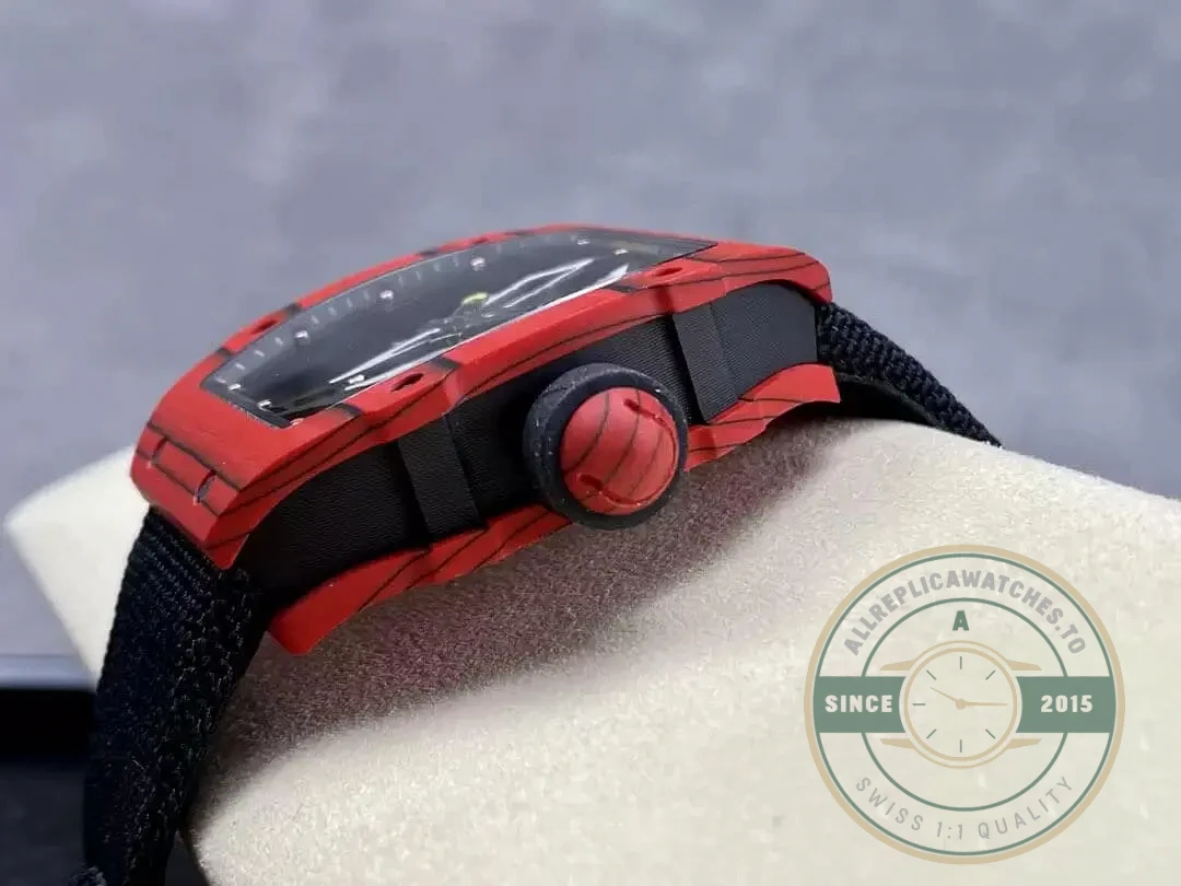 Replica Richard Mille 27-03 Tourbillon Red Carbon Fiber Case - Affordable Super Clone Watch