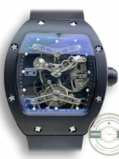 Replica Richard Mille 27 Transparent Black Dial - Swiss-Made Clone Watch