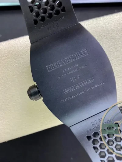 Replica Richard Mille 27 Transparent Black Dial - Luxury Replica Watch