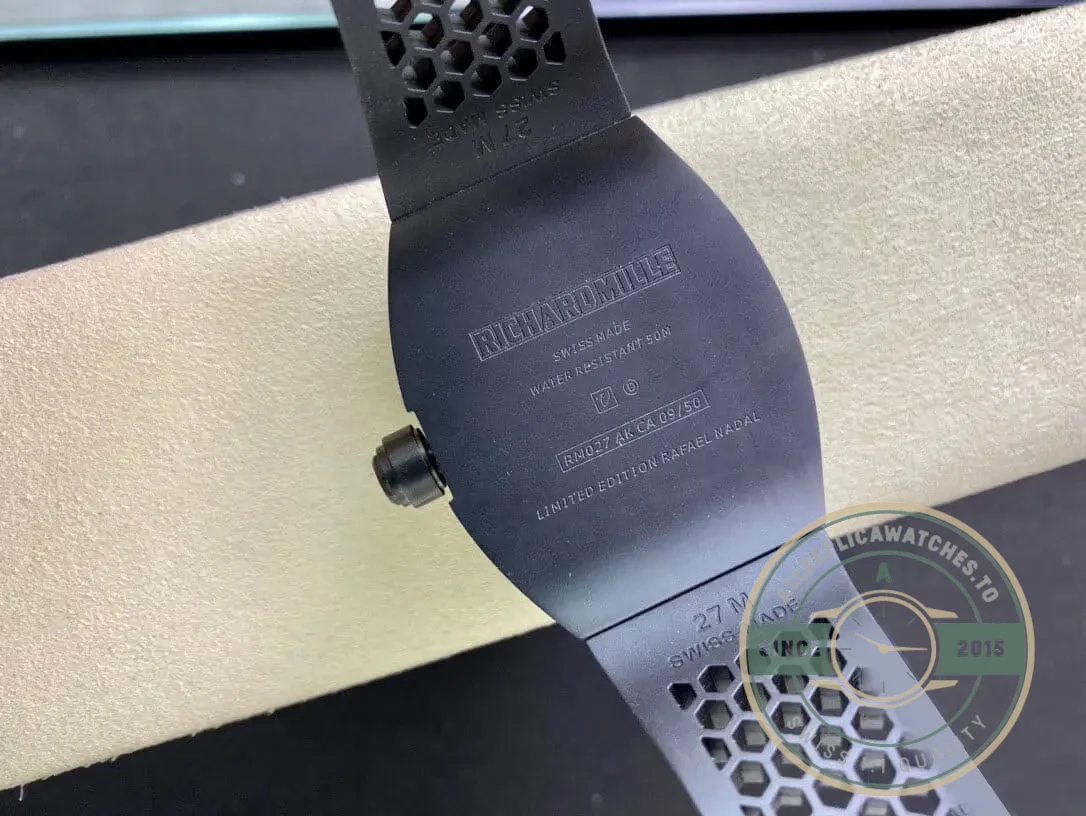 Replica Richard Mille 27 Transparent Black Dial - Luxury Replica Watch