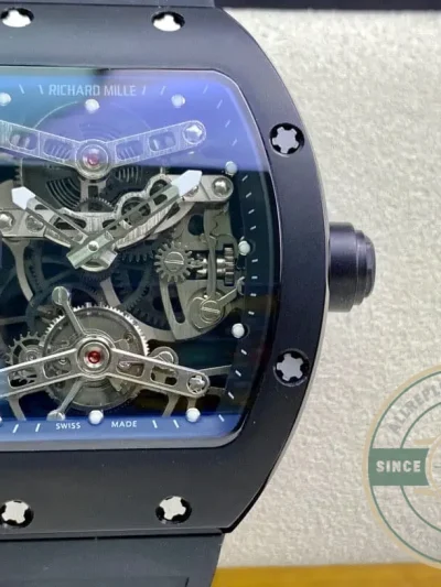 Replica Richard Mille 27 Transparent Black Dial - Swiss Movement Replica Watch