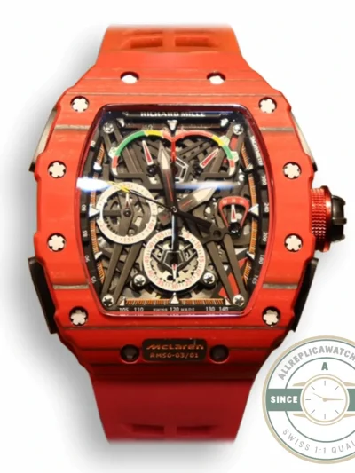 Replica Richard Mille 50-03 Red Carbon Case - Swiss-Made Clone Watch