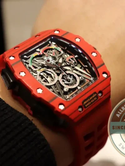 Replica Richard Mille 50-03 Red Carbon Case - Top-Tier Swiss Replica Watch