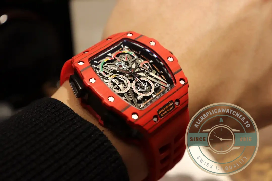 Replica Richard Mille 50-03 Red Carbon Case - Top-Tier Swiss Replica Watch