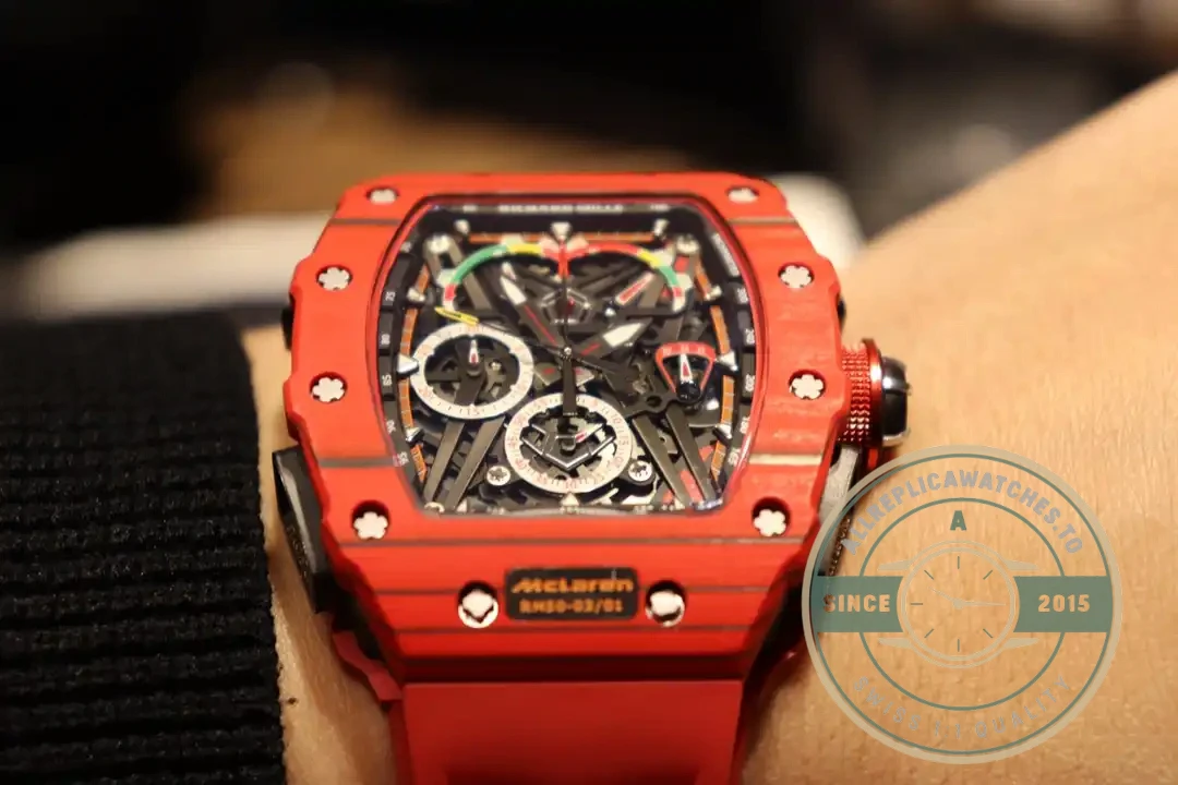 Replica Richard Mille 50-03 Red Carbon Case - Affordable Luxury Replica Timepiece