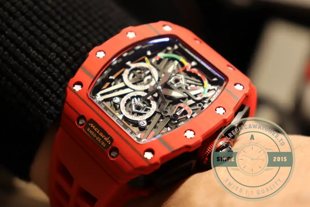 Replica Richard Mille 50-03 Red Carbon Case - Best Quality Replica Watch