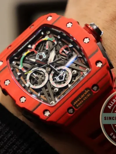 Replica Richard Mille 50-03 Red Carbon Case - Factory Super Clone Watch