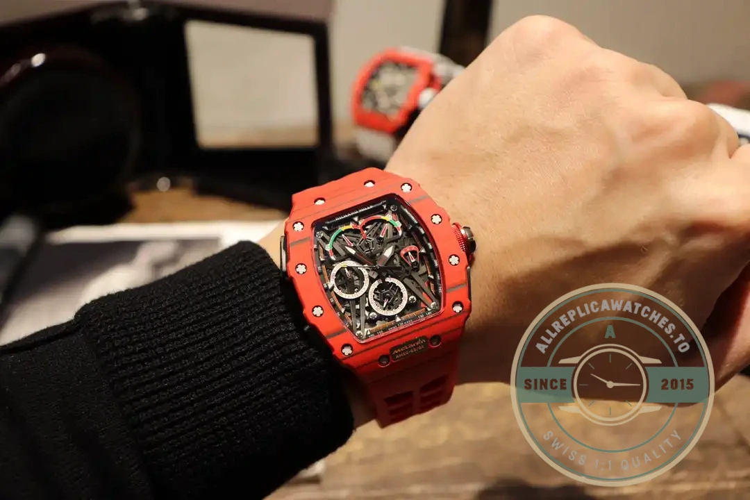 Replica Richard Mille 50-03 Red Carbon Case - Affordable Super Clone Watch