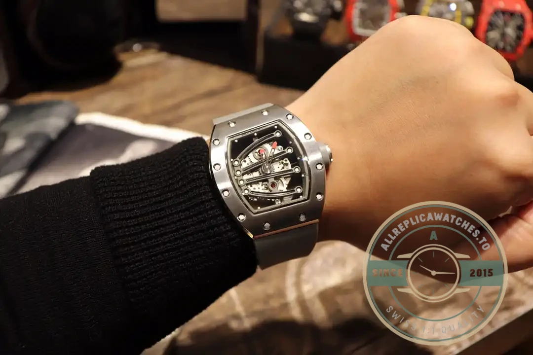 Replica Richard Mille 59-01 Grey Strap - Swiss-Made Clone Watch