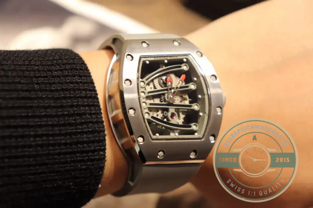 Replica Richard Mille 59-01 Grey Strap - 1:1 Swiss Replica Watch