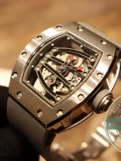 Replica Richard Mille 59-01 Grey Strap - Swiss Movement Replica Watch