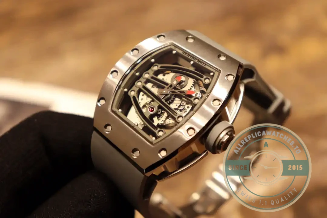Replica Richard Mille 59-01 Grey Strap - Swiss Movement Replica Watch