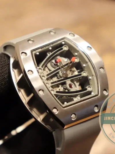 Replica Richard Mille 59-01 Grey Strap - Luxury Replica Watch