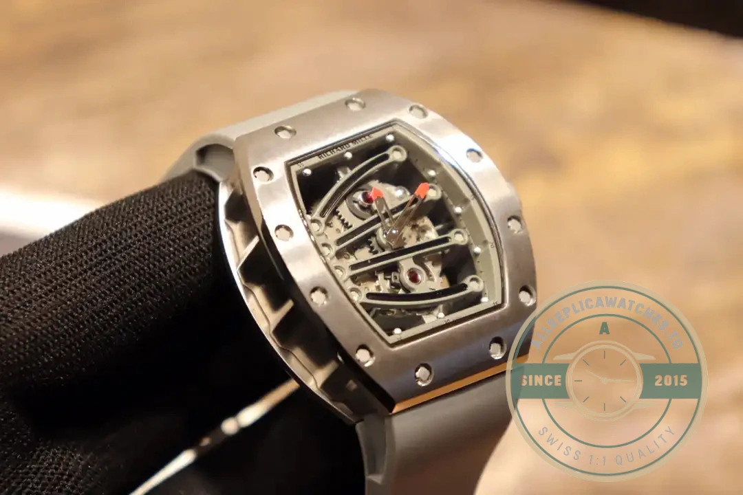 Replica Richard Mille 59-01 Grey Strap - Luxury Replica Watch