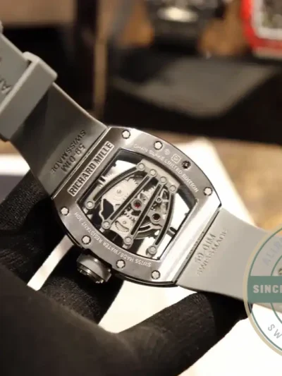 Replica Richard Mille 59-01 Grey Strap - Premium Super Clone Watch