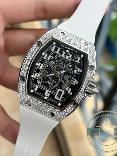 Replica Richard Mille 67-01 Titanium Diamonds Automatic Winding - Affordable Super Clone Watch